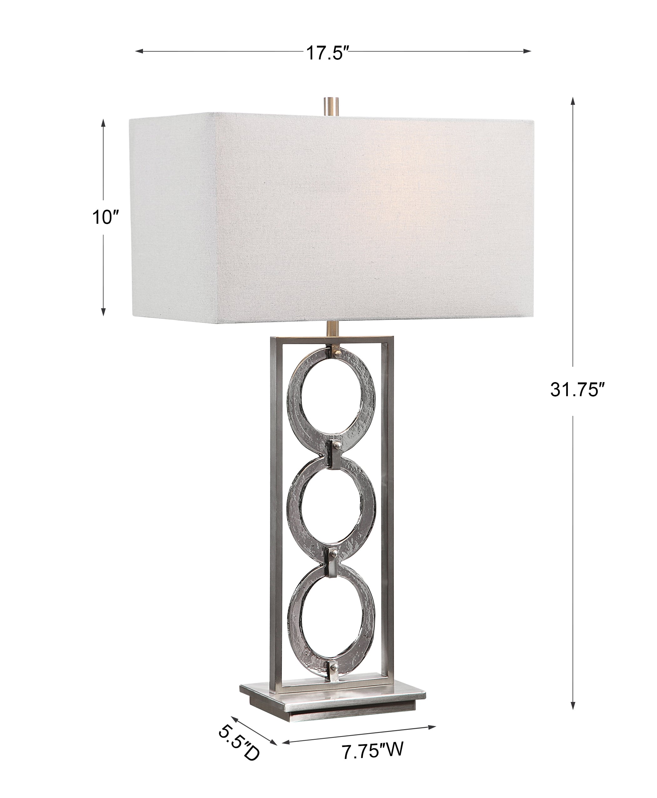 uttermost navier table lamp