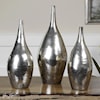 Uttermost Accessories - Vases and Urns Rajata Silver Vases Set of 3