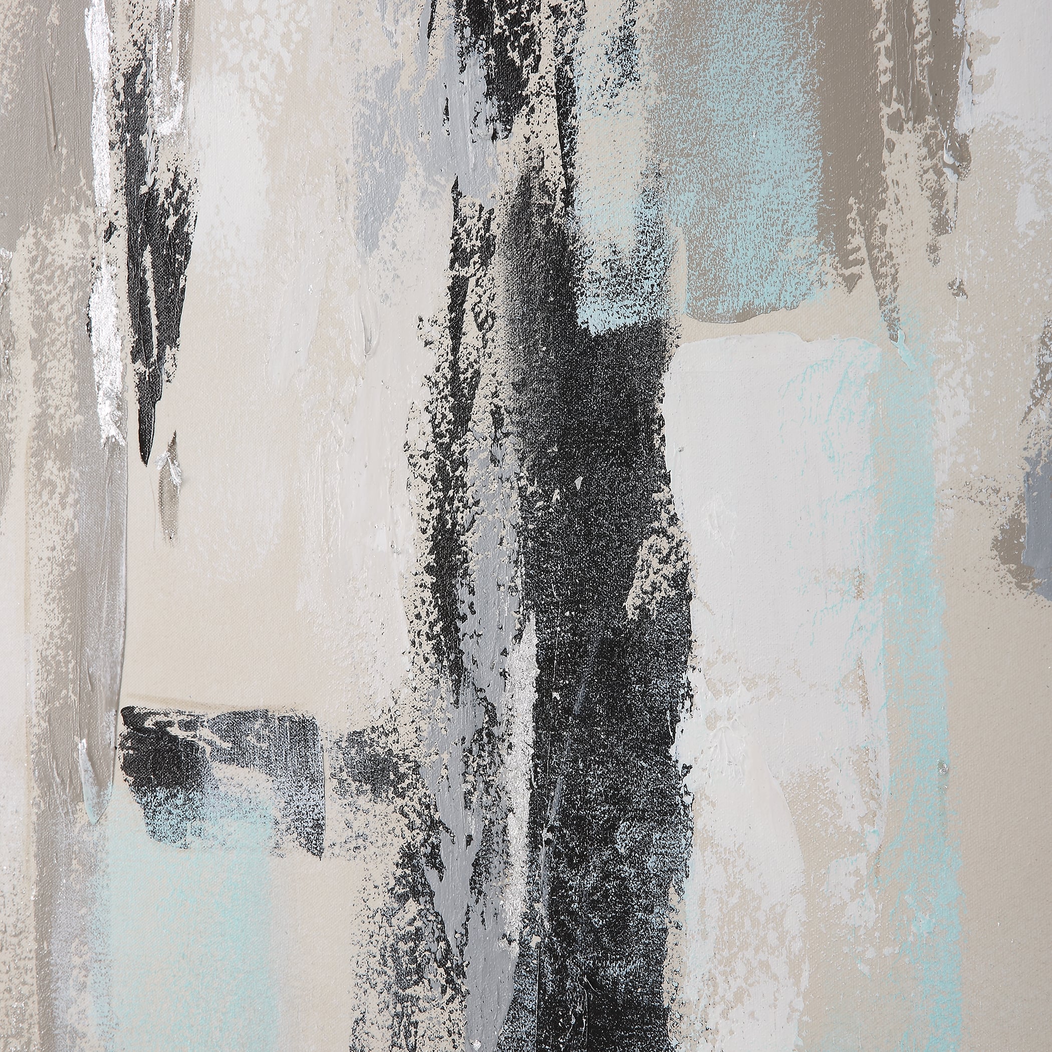 Placidity Hand Painted Abstract Art