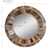 Uttermost Mirrors - Round Jeremiah Round Wood Mirror