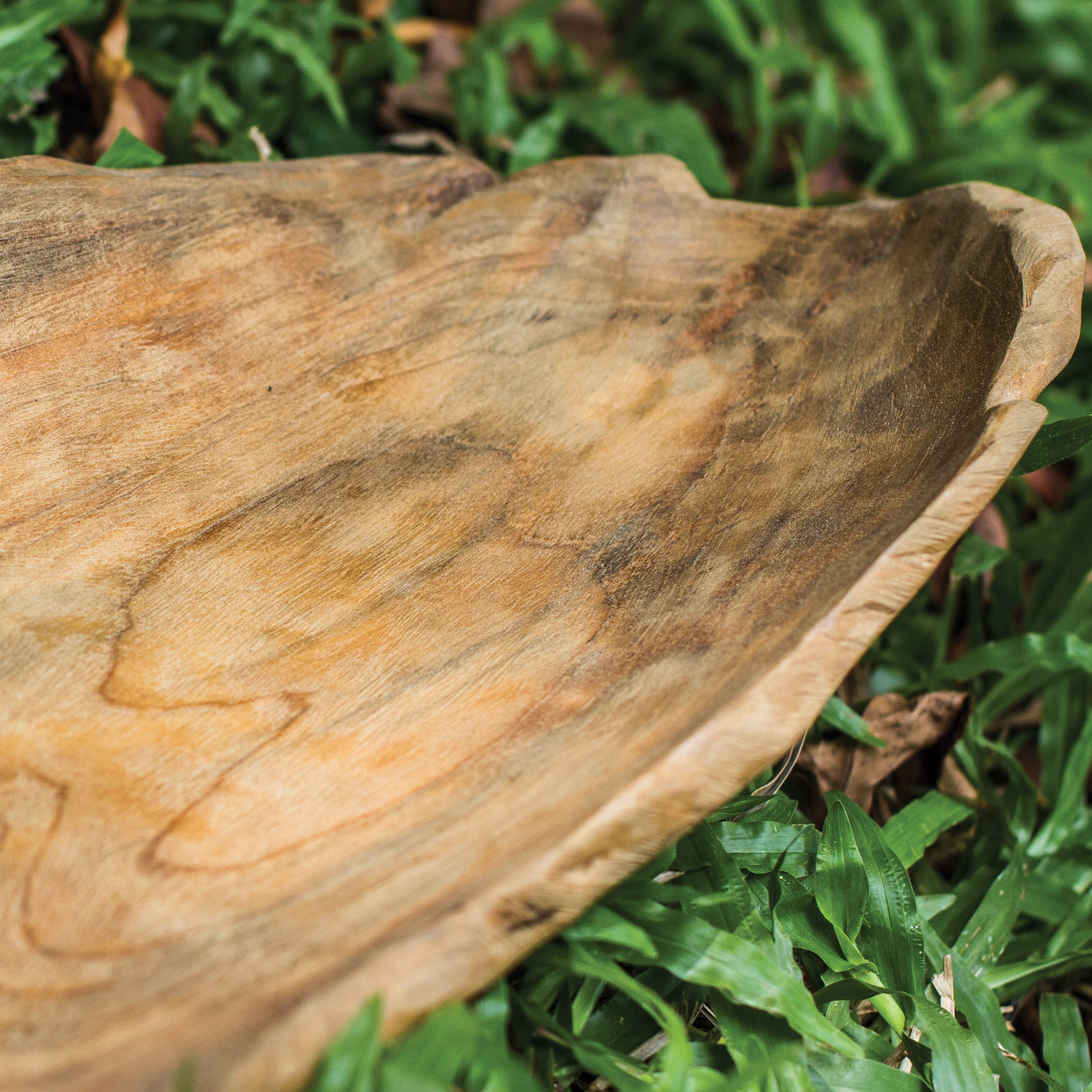 Uttermost Accessories Teak Leaf Bowl