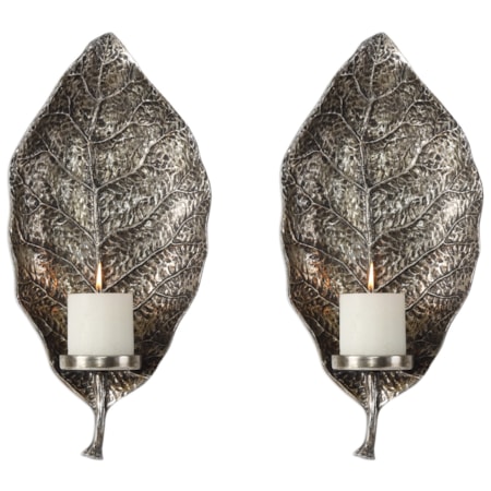 Set of 2 Zelkova Wall Sconces