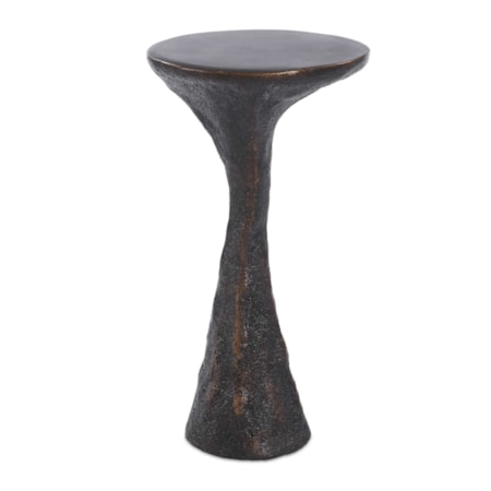Milan Outdoor Dark Bronze Drink Table