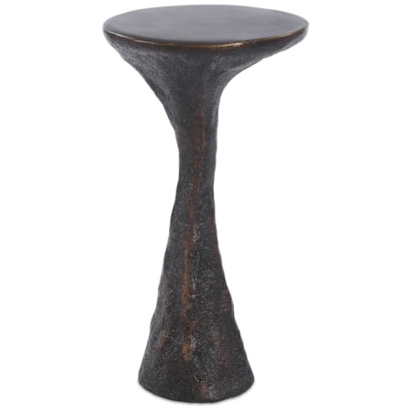 Milan Outdoor Dark Bronze Drink Table