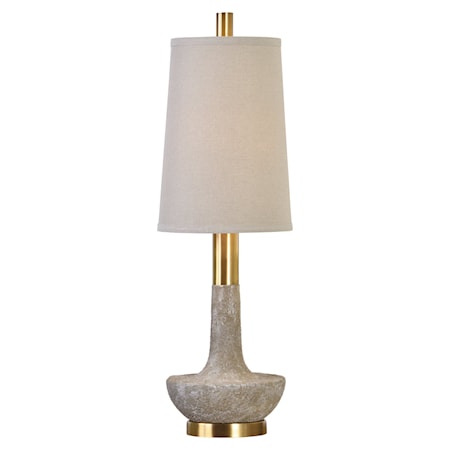 Volongo Stone Ivory Buffet Lamp