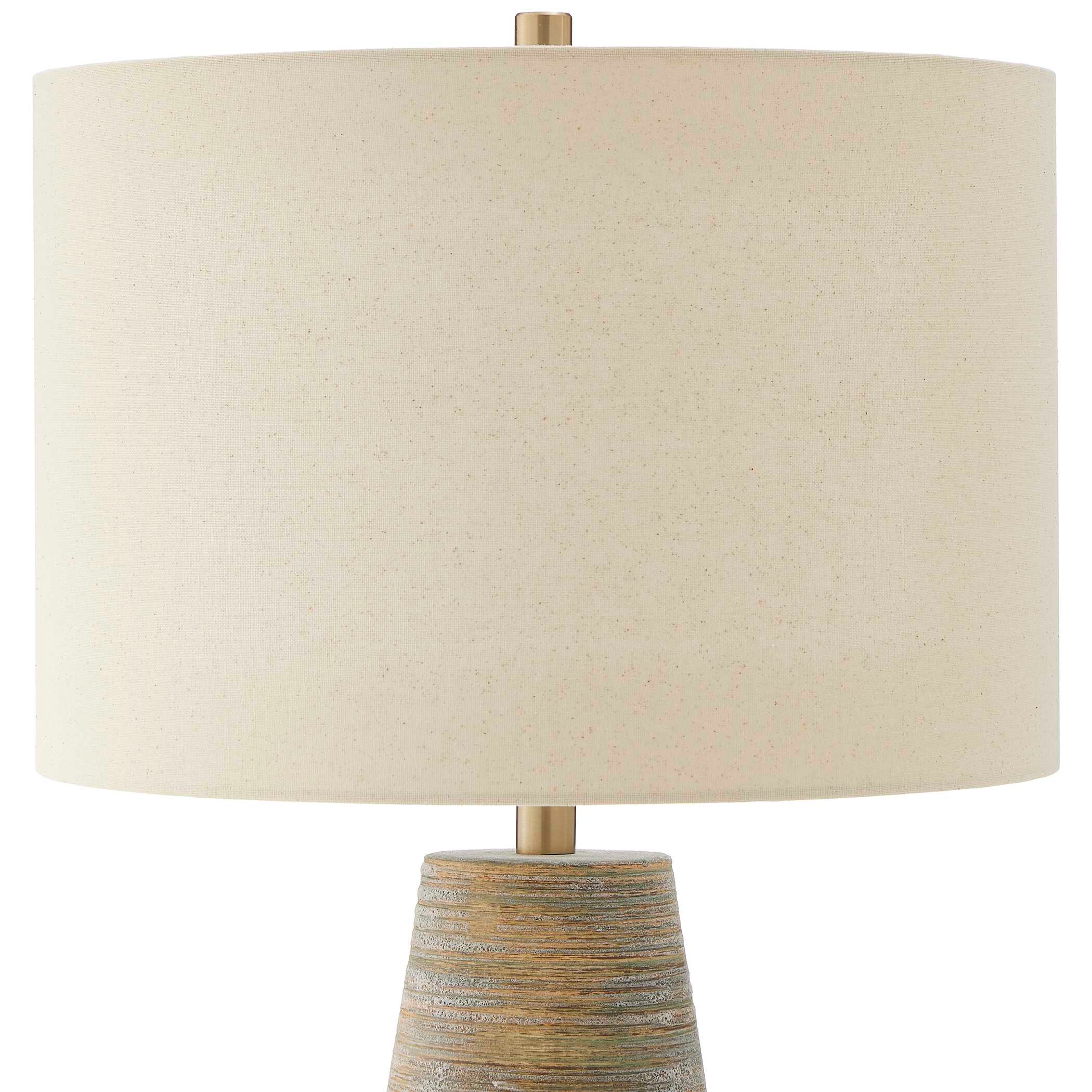 Mosier Rustic Beige Table Lamp