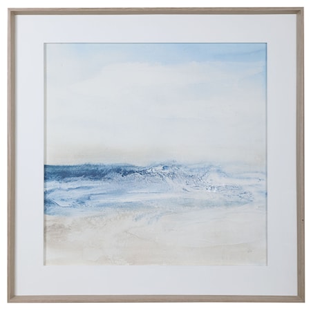 Surf And Sand Framed Print