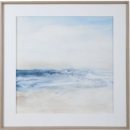 Surf And Sand Framed Print