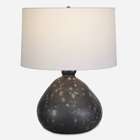 Killarney Distressed Green Table Lamp