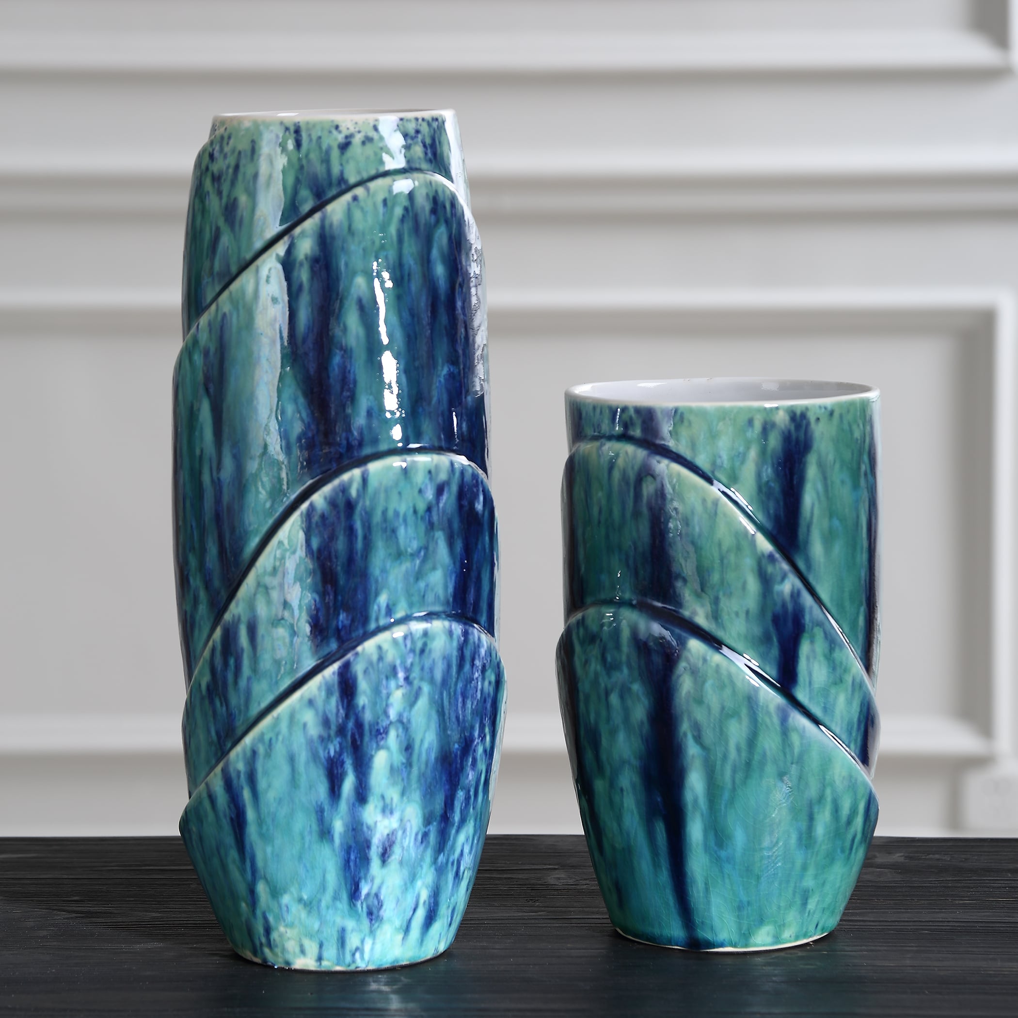 Tranquil Duo Vases S/2