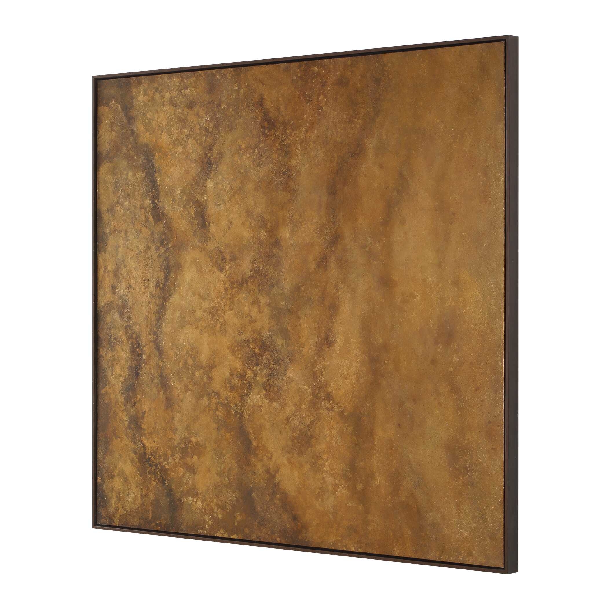 Uttermost Burn Burn Hand Painted Canvas