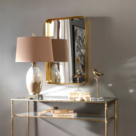 Crofton Antique Gold Mirror