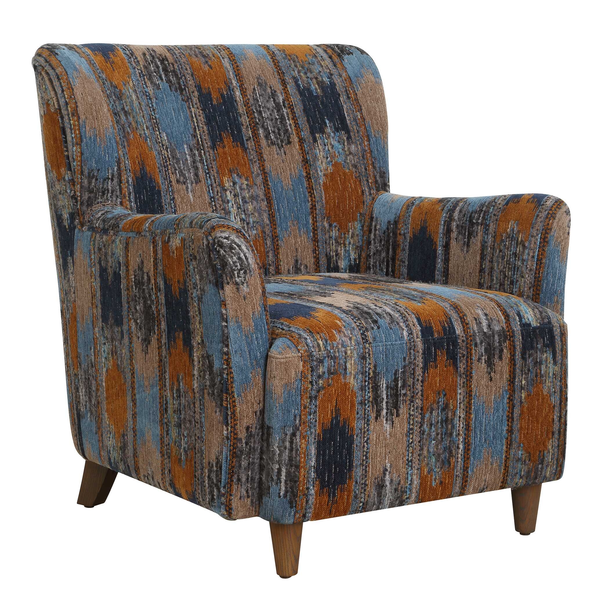 Uttermost Lainey Lainey Upholstered Ikat Armchair