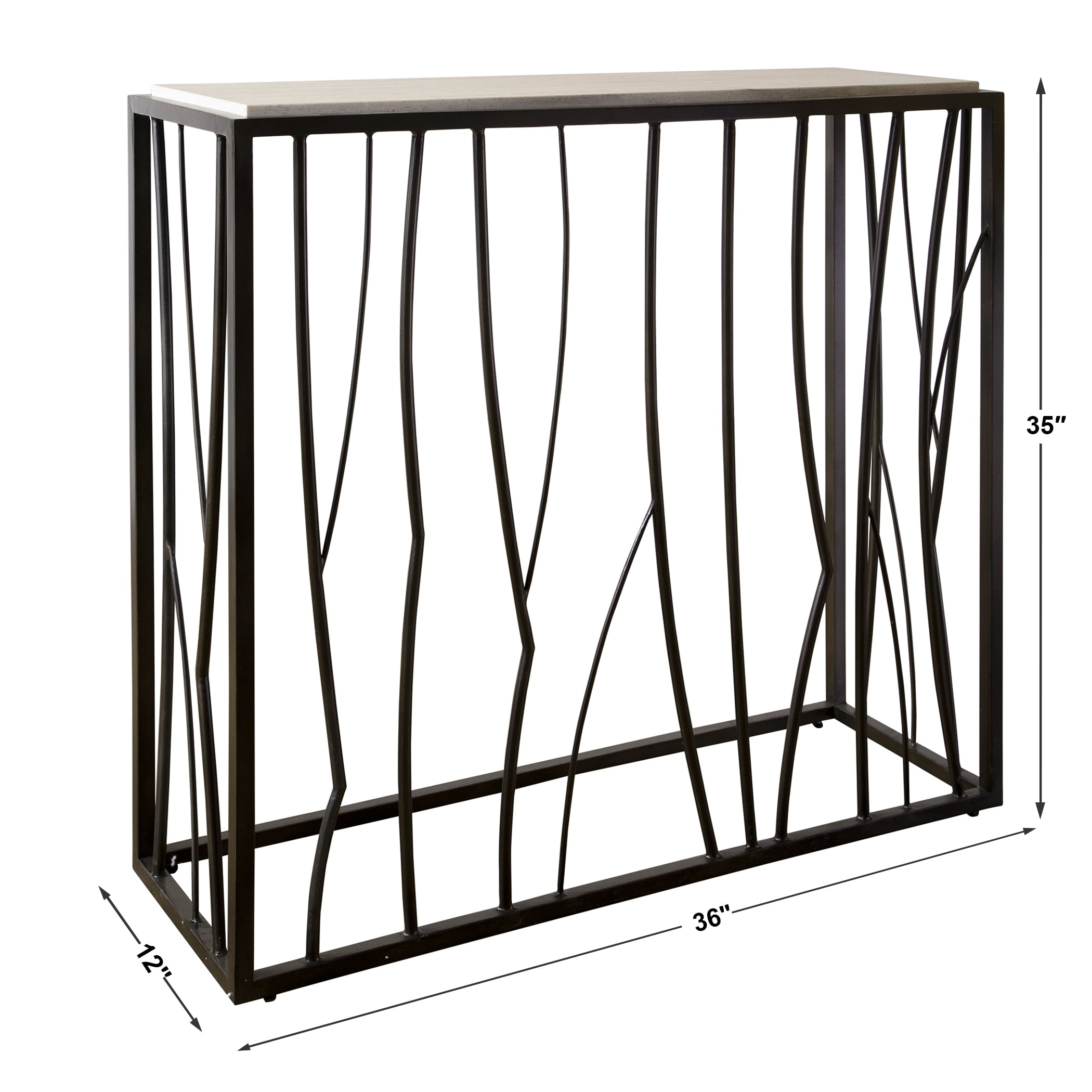 Uttermost Accent Furniture - Occasional Tables Reed Console Table