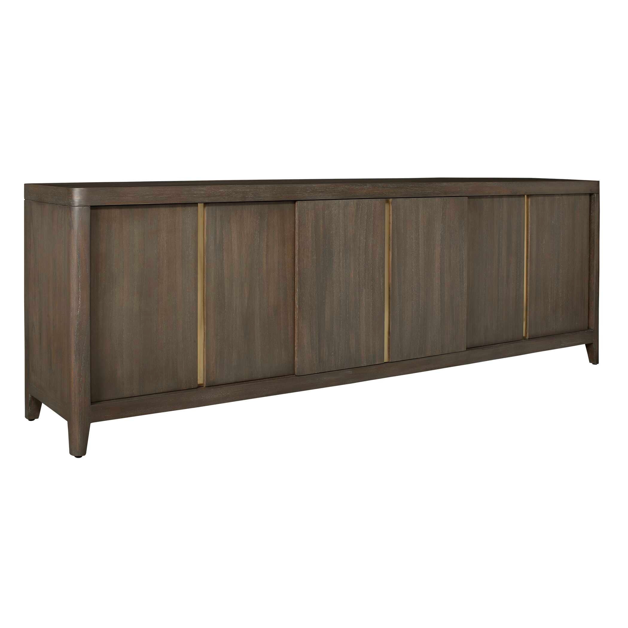 Botero Walnut Console Cabinet