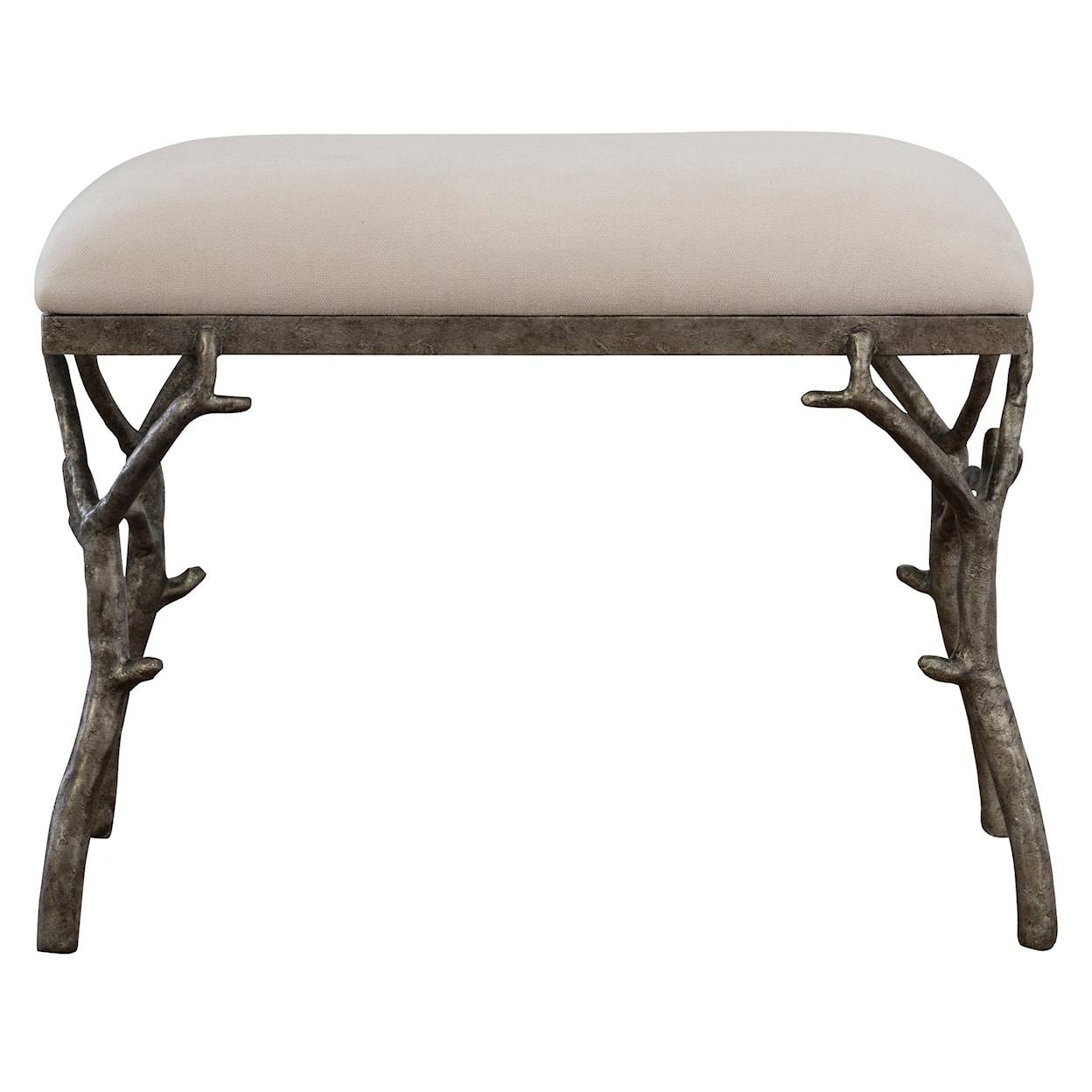 Uttermost Accent Furniture - Benches Lismore Small Fabric Bench