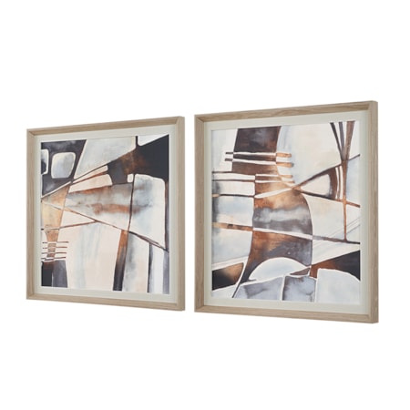 Vetrina Framed Abstract Prints Set/2