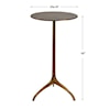 Uttermost Accent Furniture Beacon Gold Accent Table