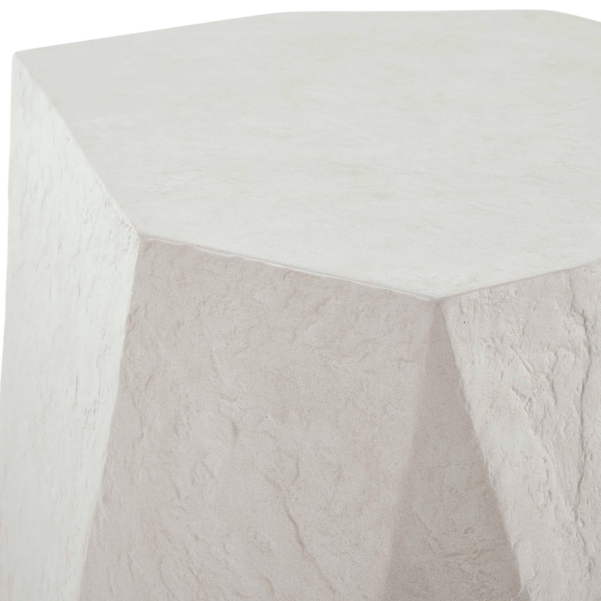 Uttermost Parra Parra Limestone Outdoor Side Table