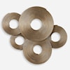 Uttermost Alternative Wall Decor Ahmet Gold Rings Wall Decor