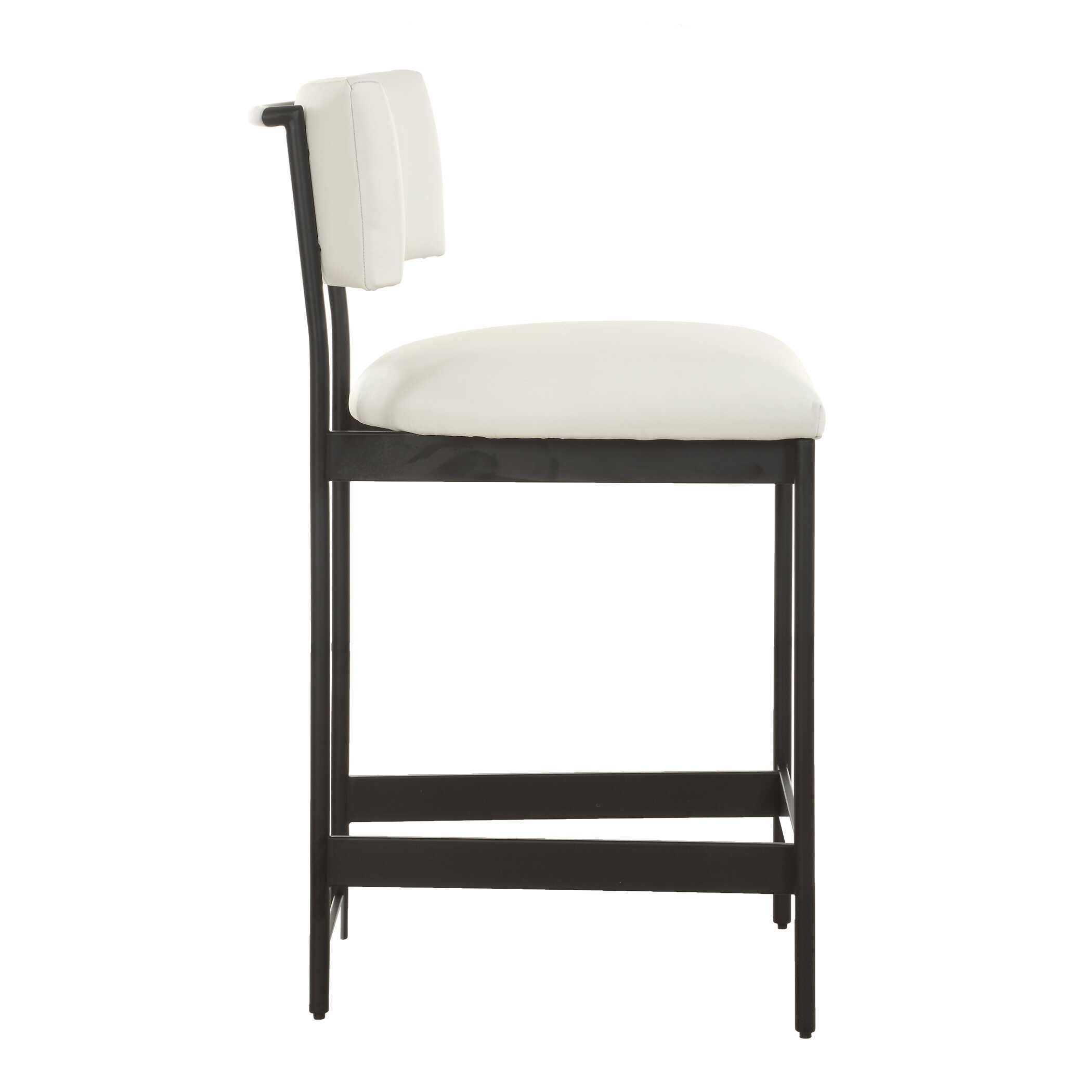 Apsley Black Counter Stool