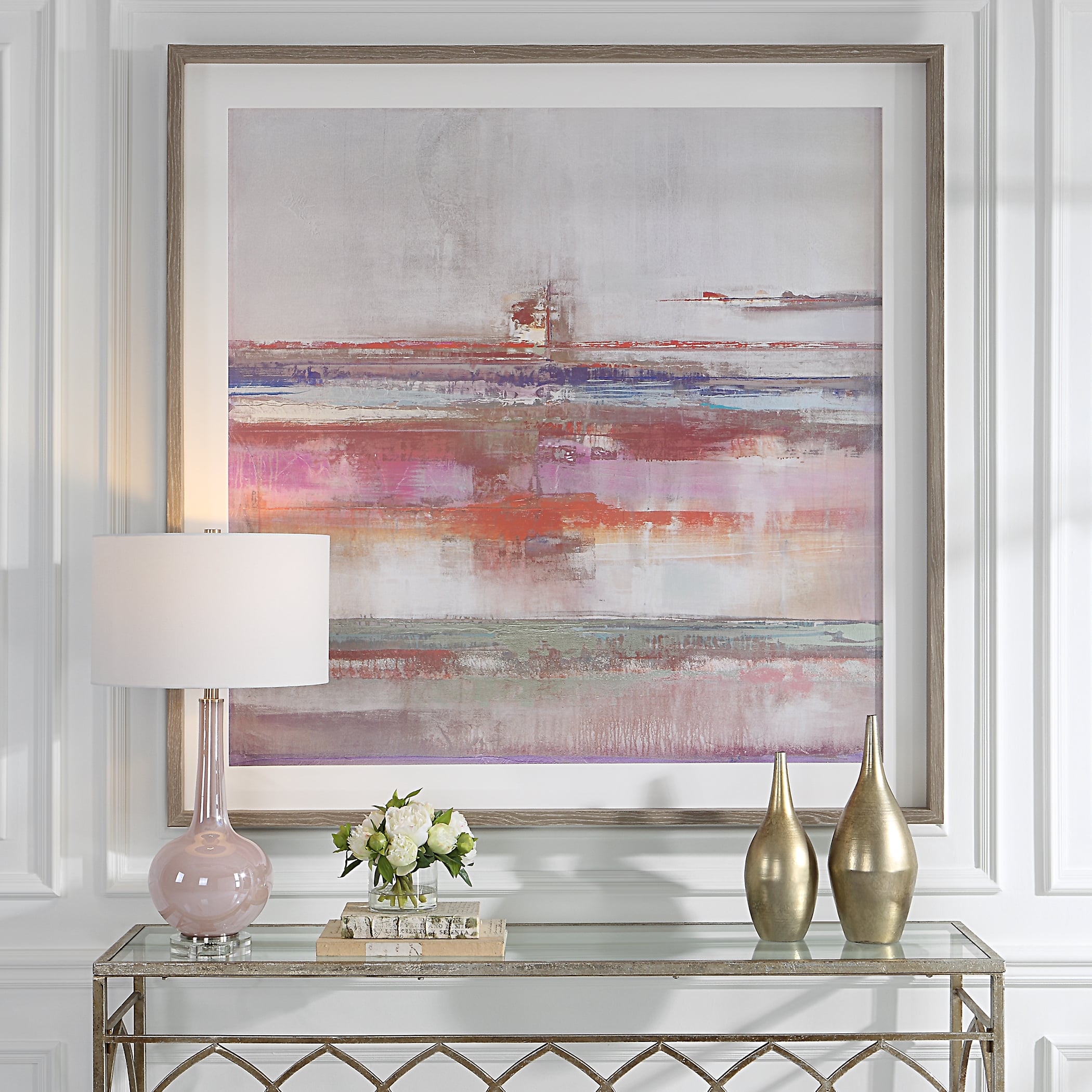 Uttermost Torrent Torrent Abstract Art Framed Print