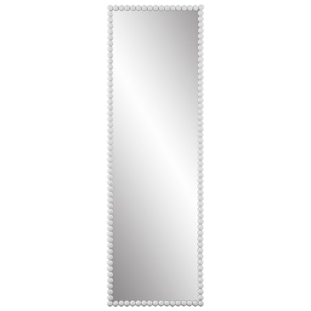 Serna White Tall Mirror