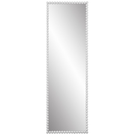 Serna White Tall Mirror