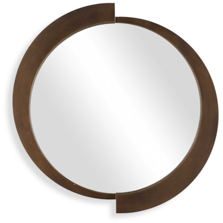 Reverse Round Mirror