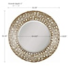 Uttermost Mirrors - Round Alita Champagne