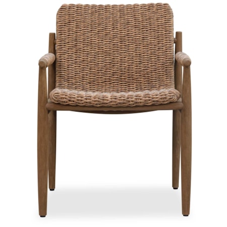 Sumba Golden Flax Outdoor Lounge Chair