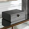 Uttermost Lalique Lalique Black Shagreen Box