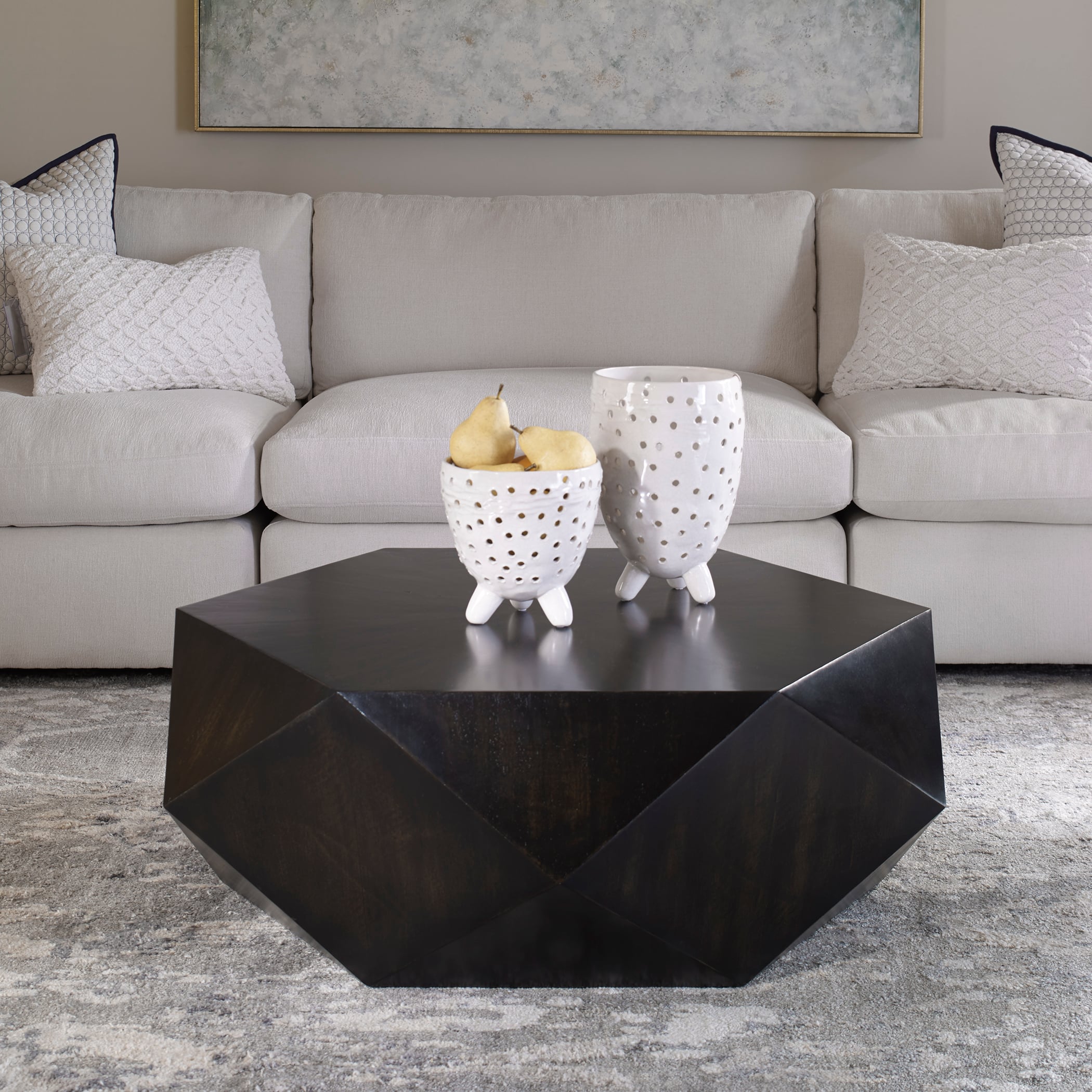 Volker Small Black Coffee Table