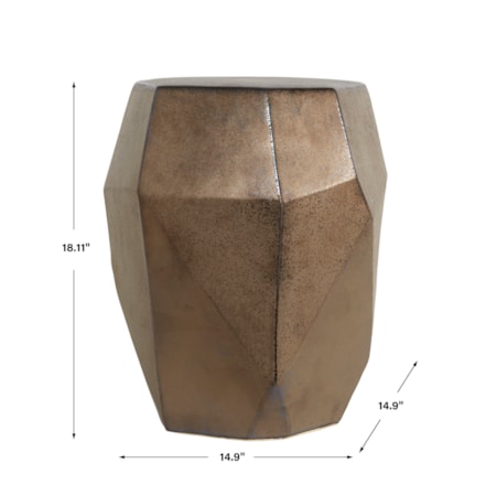 Maquette Bronze Garden Stool