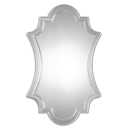 Elara Antiqued Silver Wall Mirror