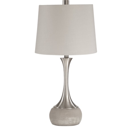 Niah Brushed Nickel Lamp