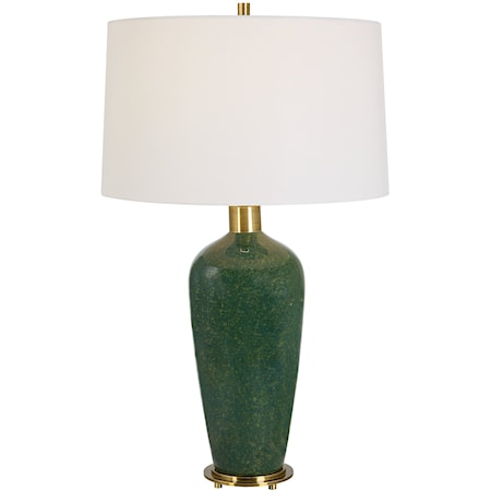 Verdell Green Table Lamp