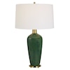 Uttermost Verdell Verdell Green Table Lamp