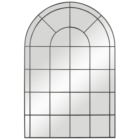 Grantola Black Arch Iron Mirror