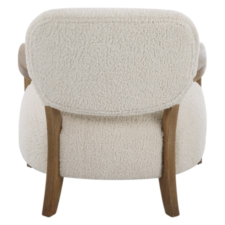 Telluride Natural Shearling Accent Chair