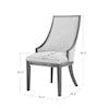 Uttermost Accent Furniture - Accent Chairs Janis Ebony Accent Chair