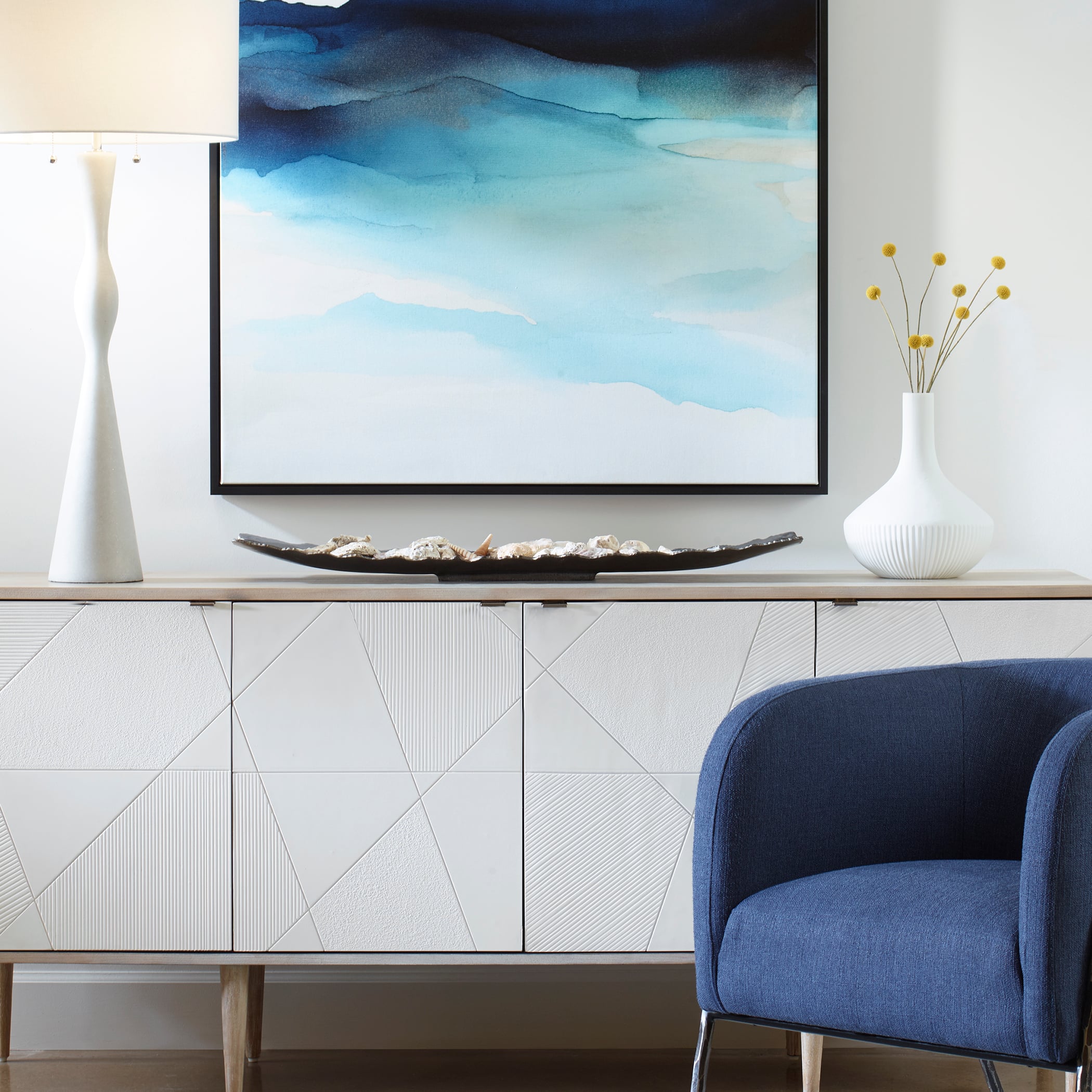 Camilla Dark Nickel Tray