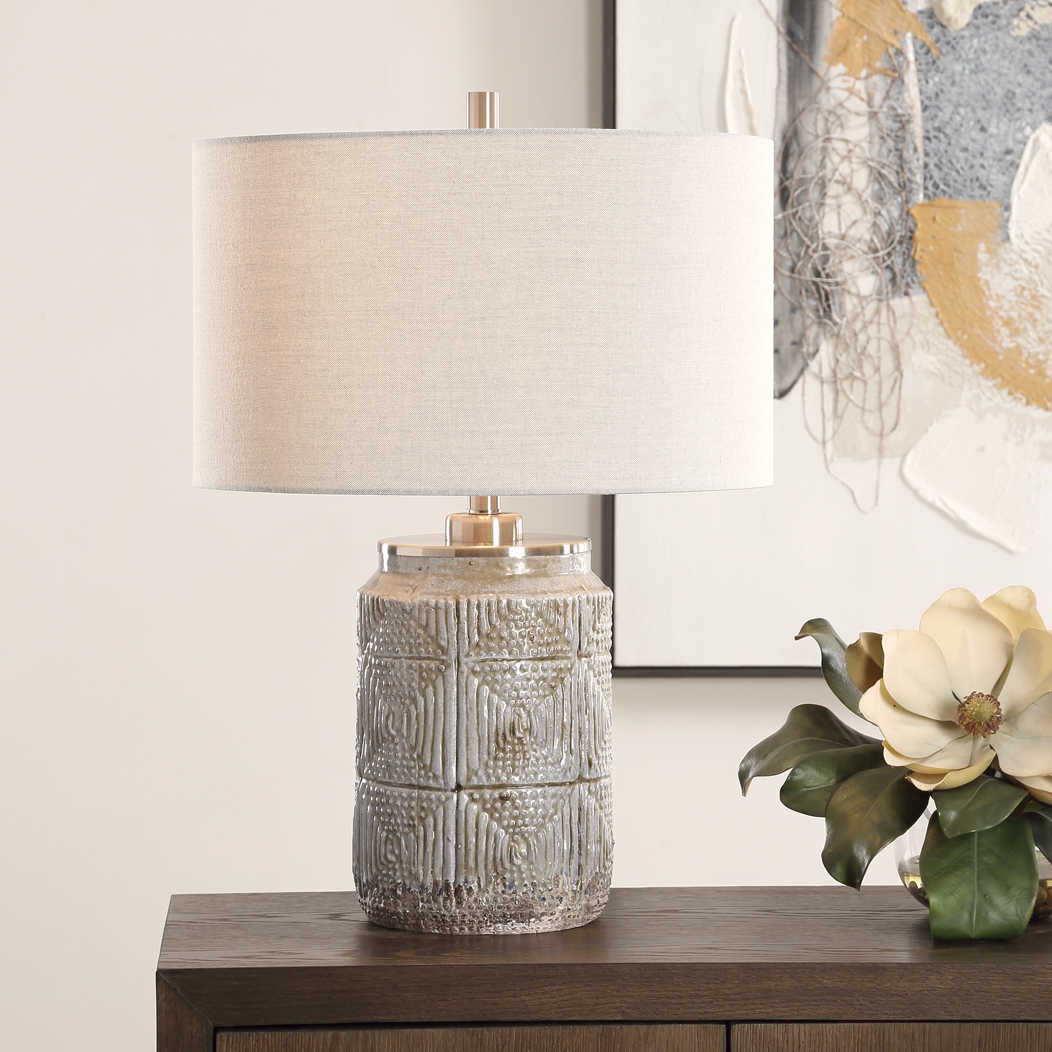 Uttermost Graydon Graydon Gray Table Lamp