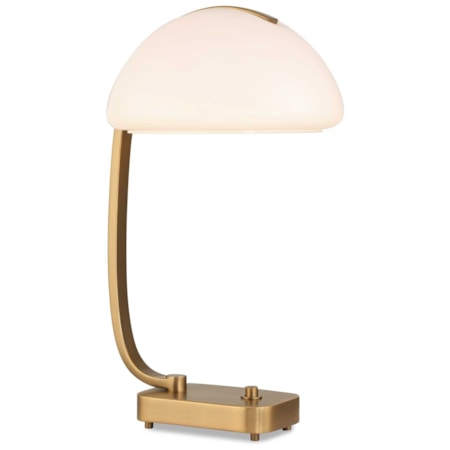 Bend The Rules Brass Desk Lamp
