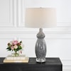 Uttermost Velino Velino Curvy Glass Table Lamp