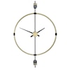 Uttermost Time Flies Wall Clock with Metal Frame