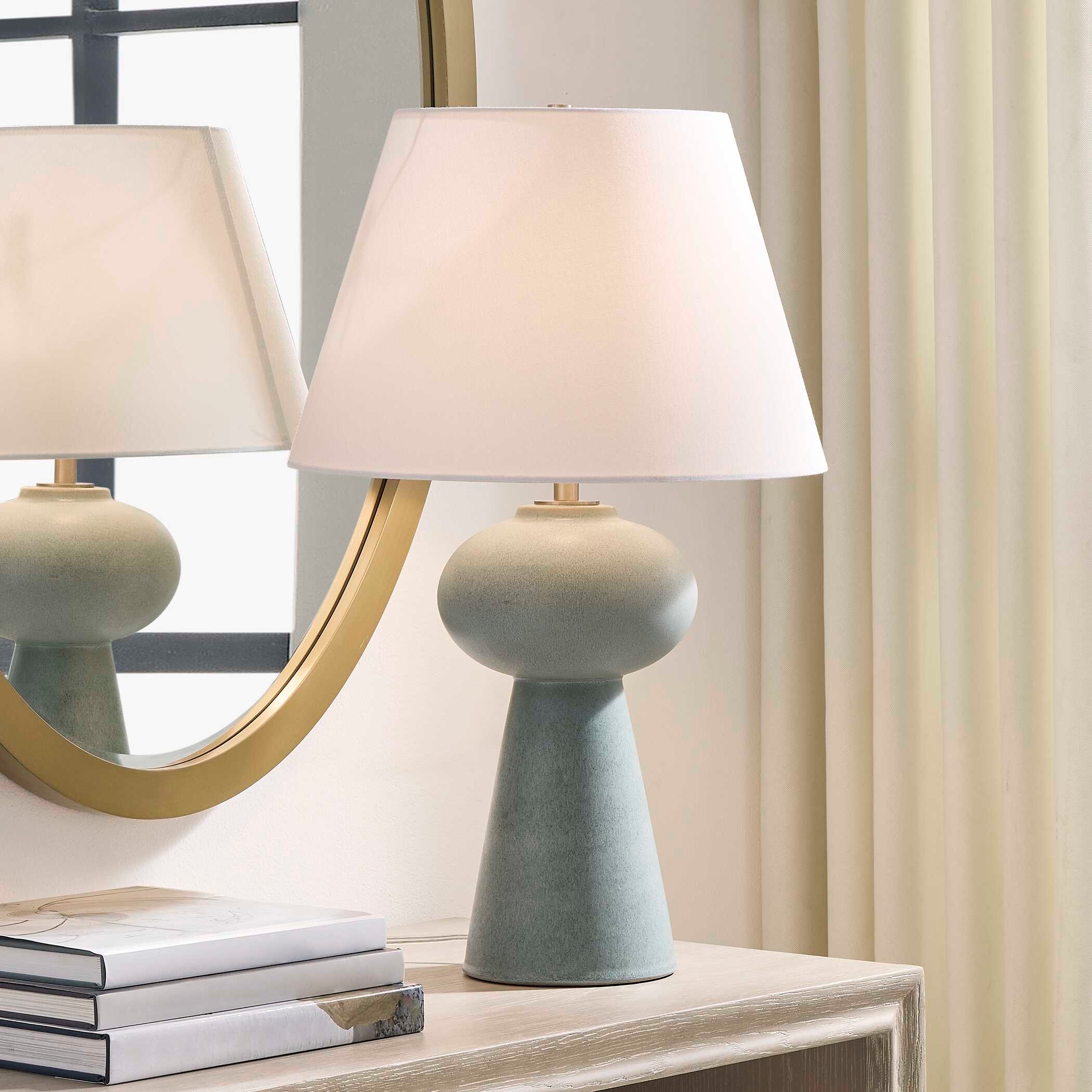Uttermost Elwyn Elwyn Light Blue Table Lamp