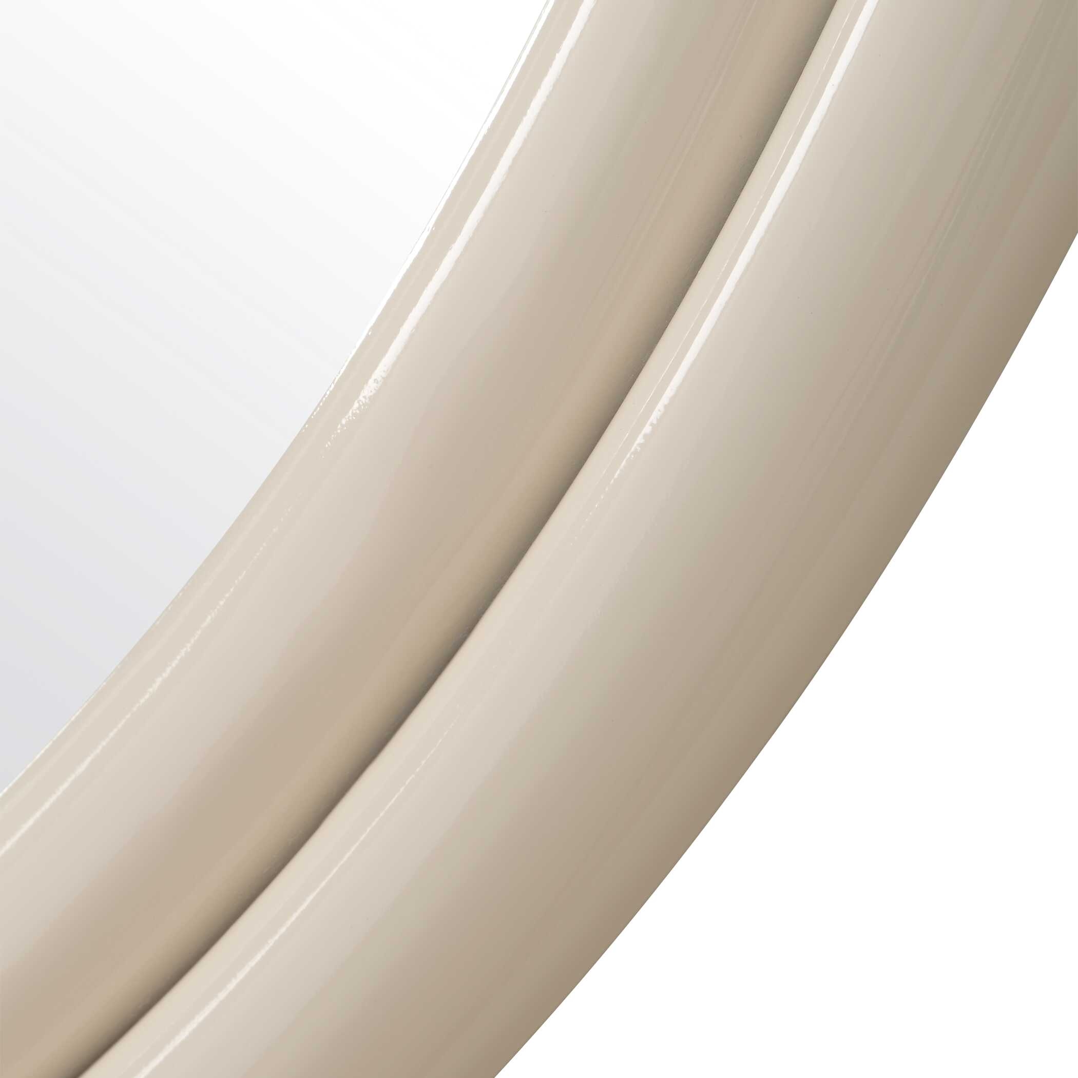 Florian Warm White Round Mirror