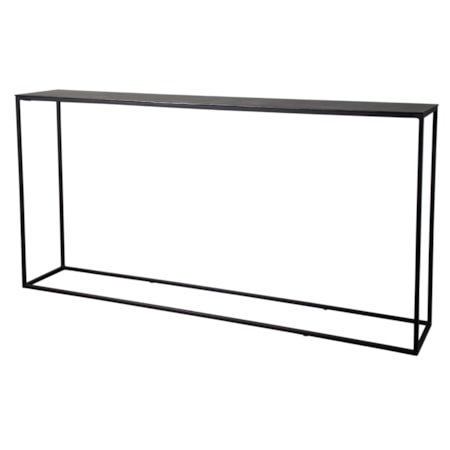 Coreene Large Industrial Console Table