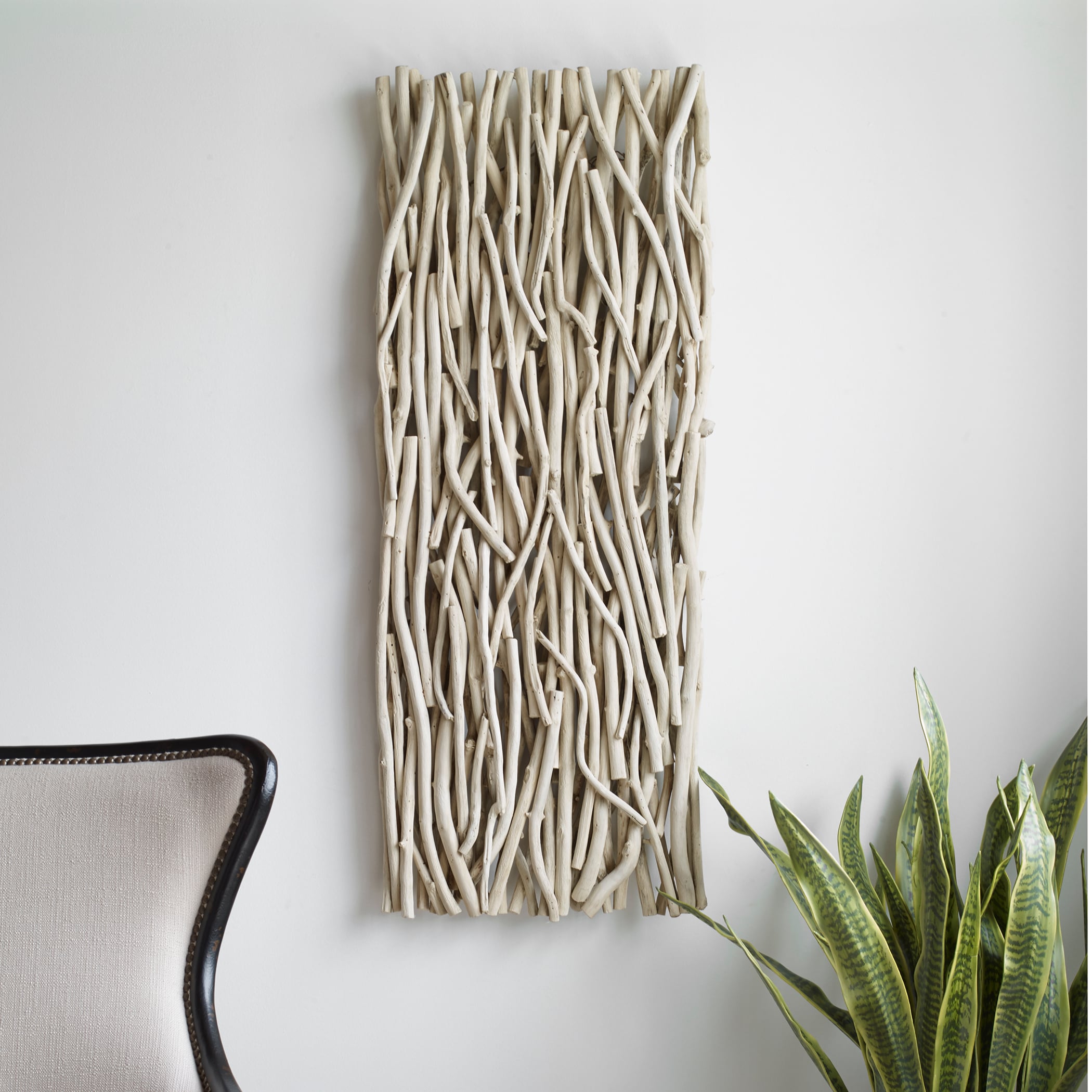 Bleached Wood Wall Decor